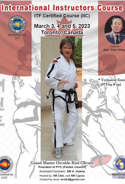 Intl Instructor Course by Grand Master Osvaldo Rios